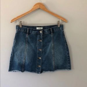 jean skirt